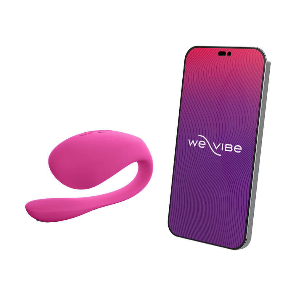 We-Vibe Jive 2 Silicone Rechargeable Wearable G-Spot Vibrator with Remote Control - Electric Pink