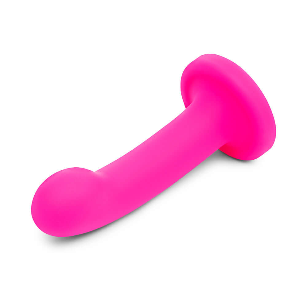 Together Pop 5 inches Silicone Dildo and Harness Set Pink