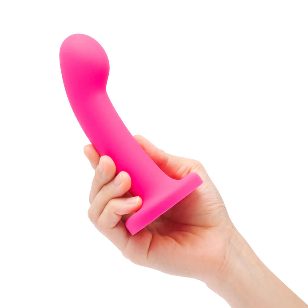 Together Pop 5 inches Silicone Dildo and Harness Set Pink