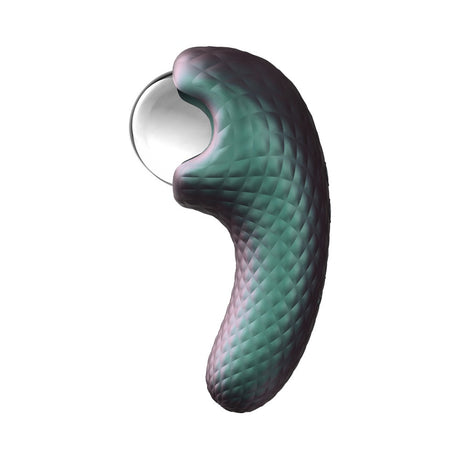 Temptasia Enchanted Serpent Dark Millenia Pulse Vibrator showcasing a unique design with a plasma globe feature.