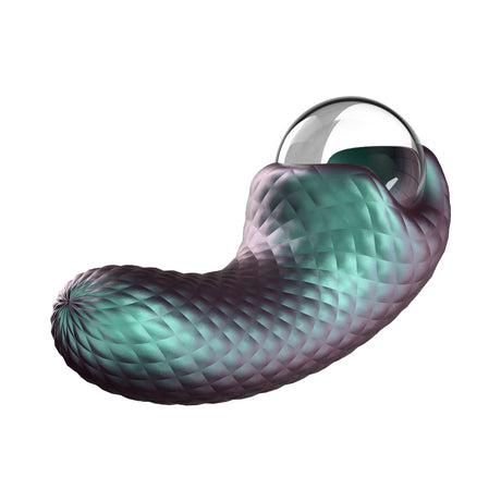 Temptasia Enchanted Serpent Dark Millenia Pulse Vibrator with mesmerizing plasma globe design