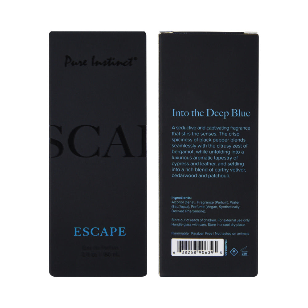 Pure Instinct Pheromone Eau De Parfum Escape 2 Floz | 60 Ml