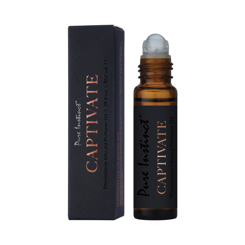 Pure Instinct Pheromone Perfume Oil Captivate 10.2 Ml | 0.34 Ml