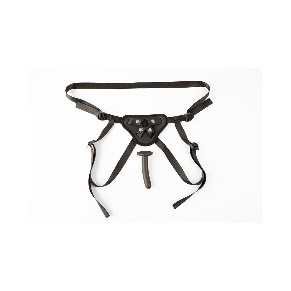 SEI MIO Perfectly Pegged Beginners Strap-On Harness and 5 inches Dildo