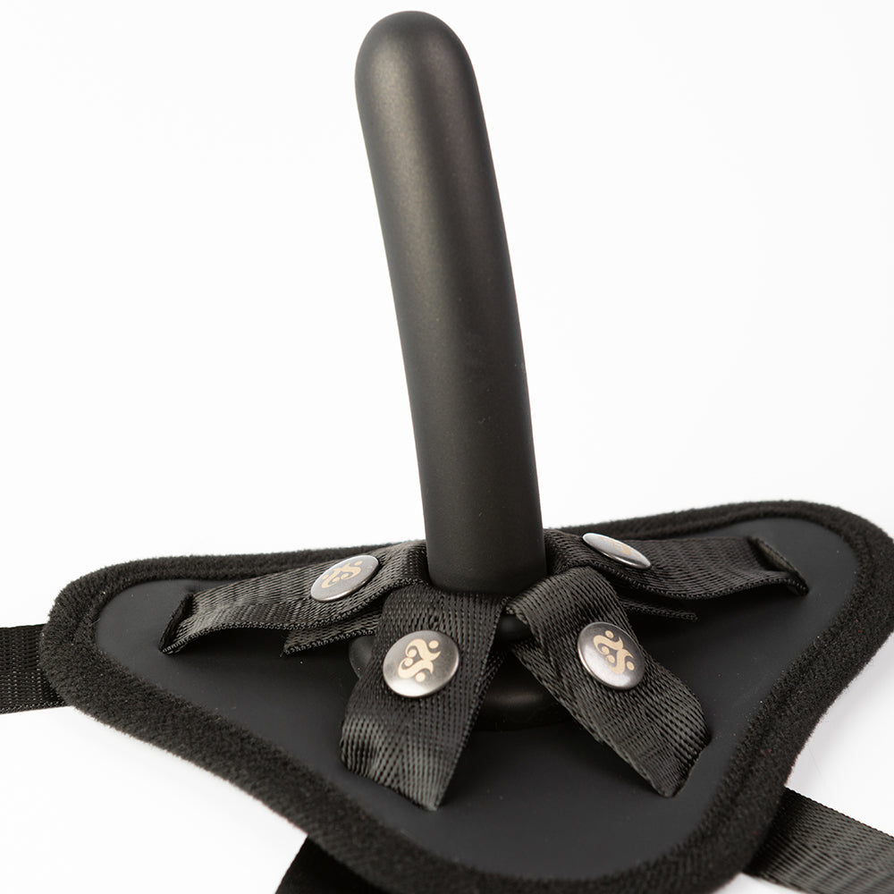 SEI MIO Perfectly Pegged Beginners Strap-On Harness and 5 inches Dildo