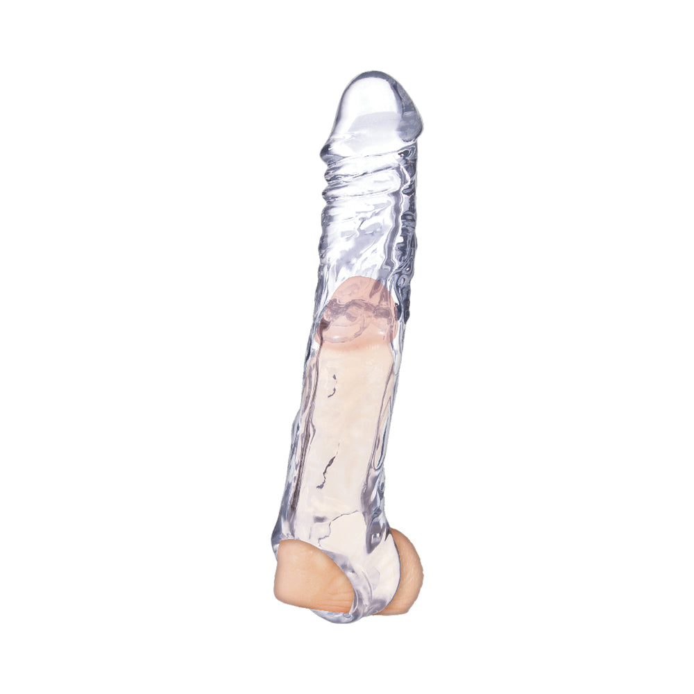 Magic Penis Extender & Ball Strap 7.5 inches Clear