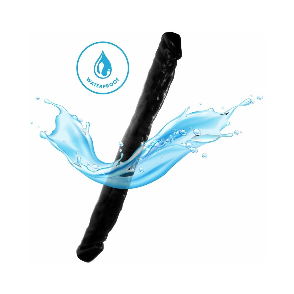 Me You Us Eighteen Double Dong 18 inches Double Ended Dildo Black