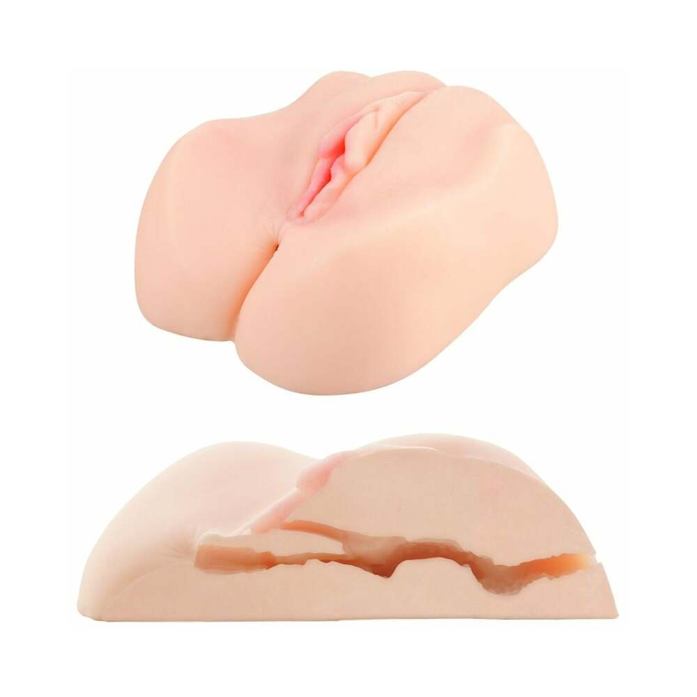 Me You Us Miss Mia Premium Vibrating Realistic Masturbator Vanilla