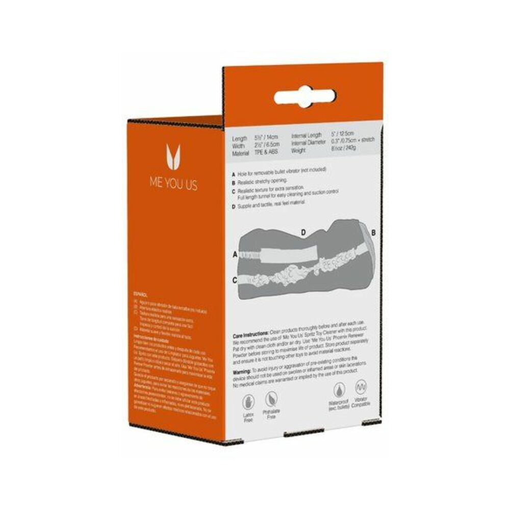 Me You Us Miss Vicki Mini Realistic Masturbator Vanilla