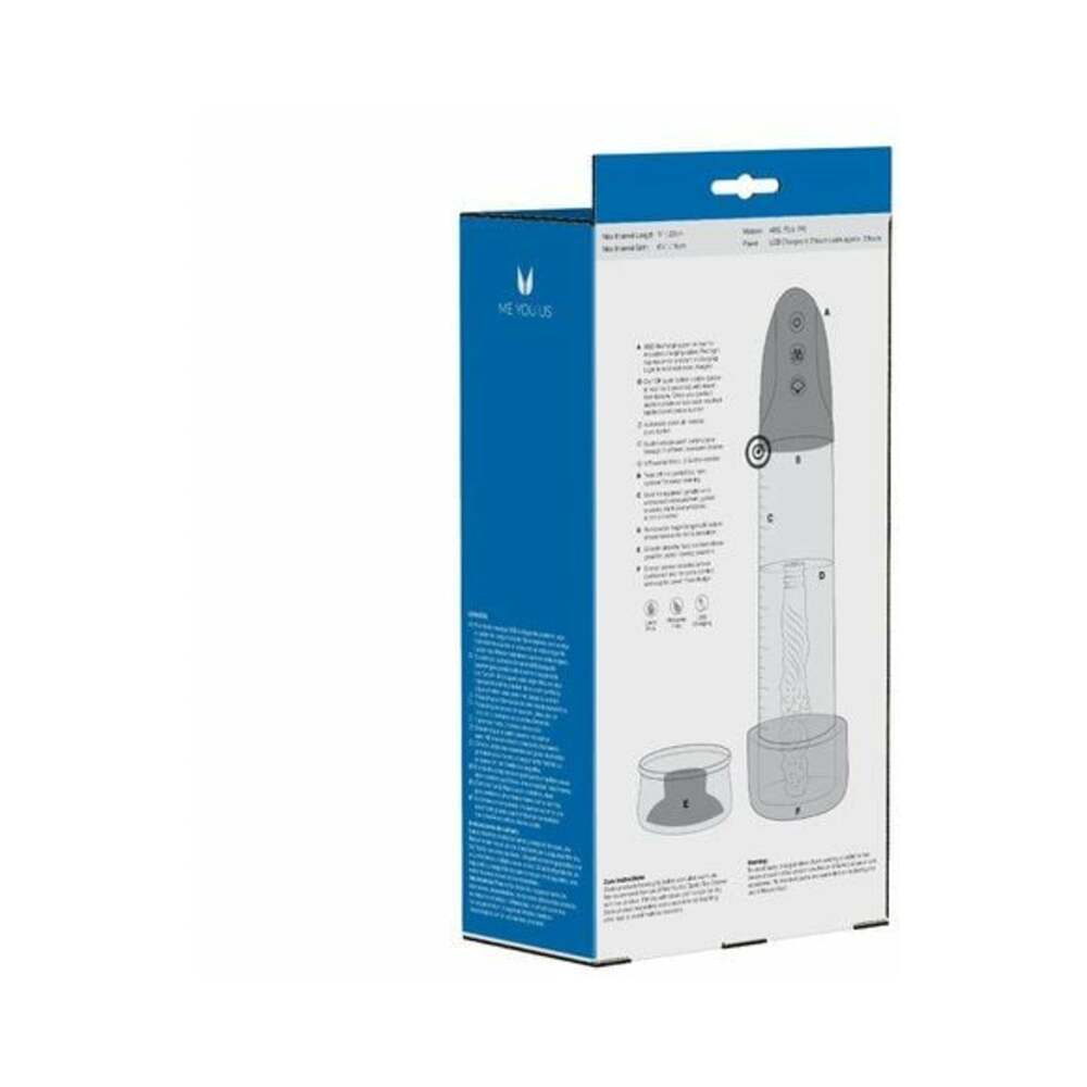 Me You Us Platinum Duo Automatic Pump Masturbator