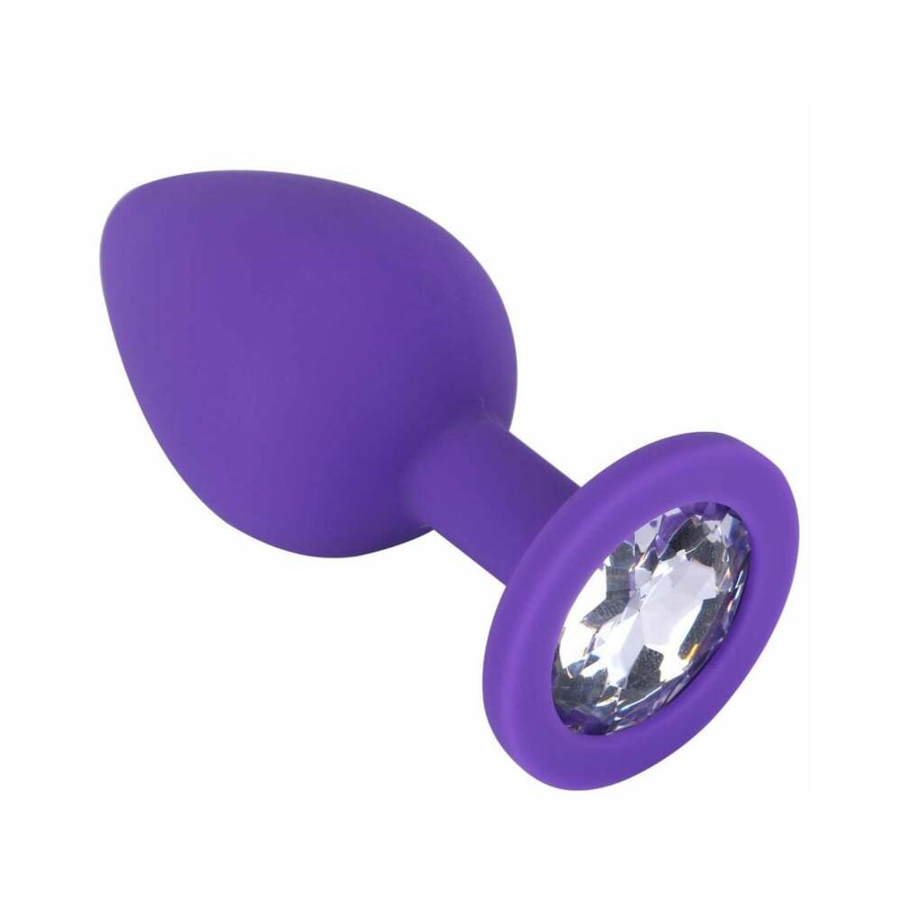 Me You Us Trio of Jewels 3-Piece Training Plug Set Purple