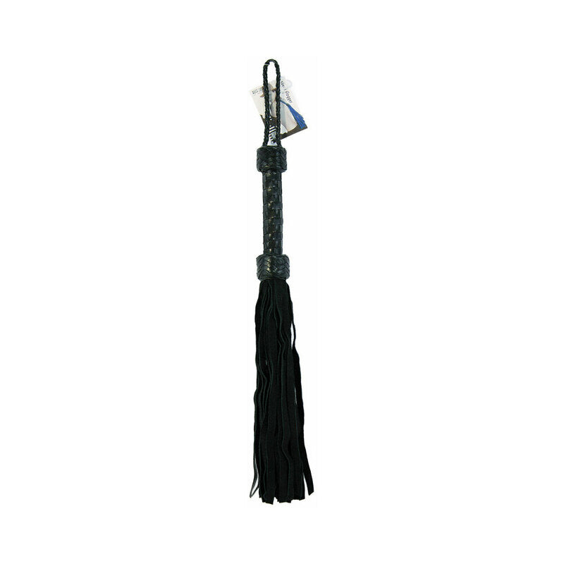 Short Suede Flogger Black