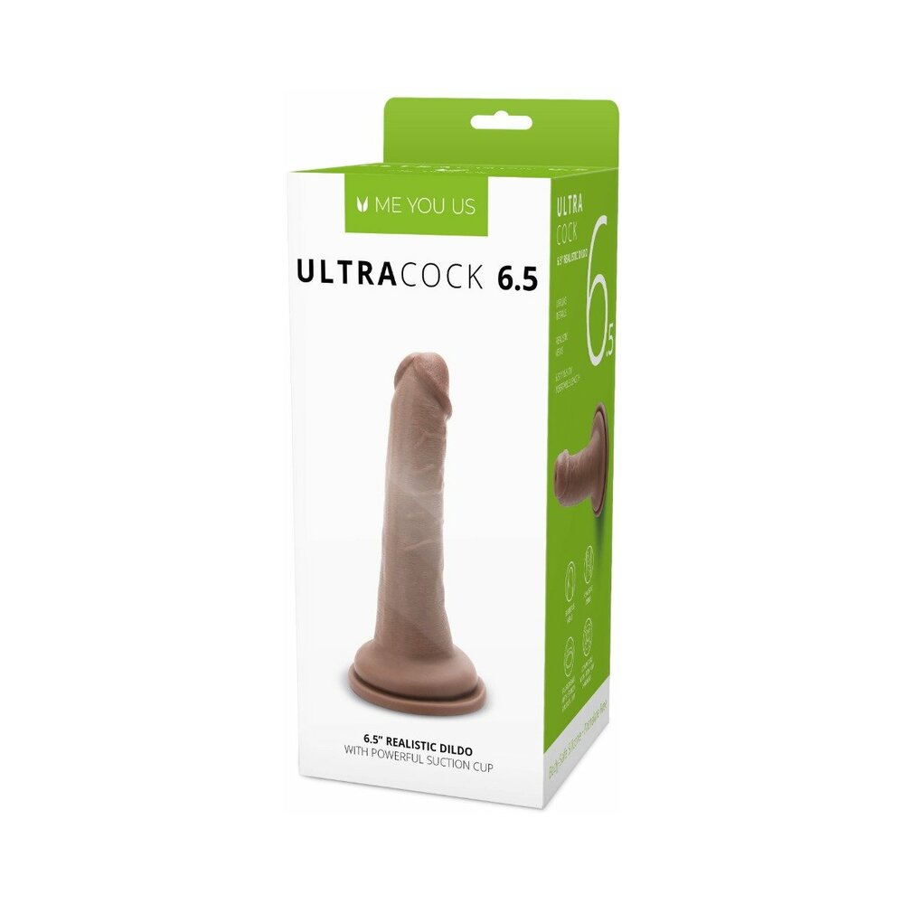 Me You Us Ultra Cock 6.5 inches Realistic Dildo Caramel