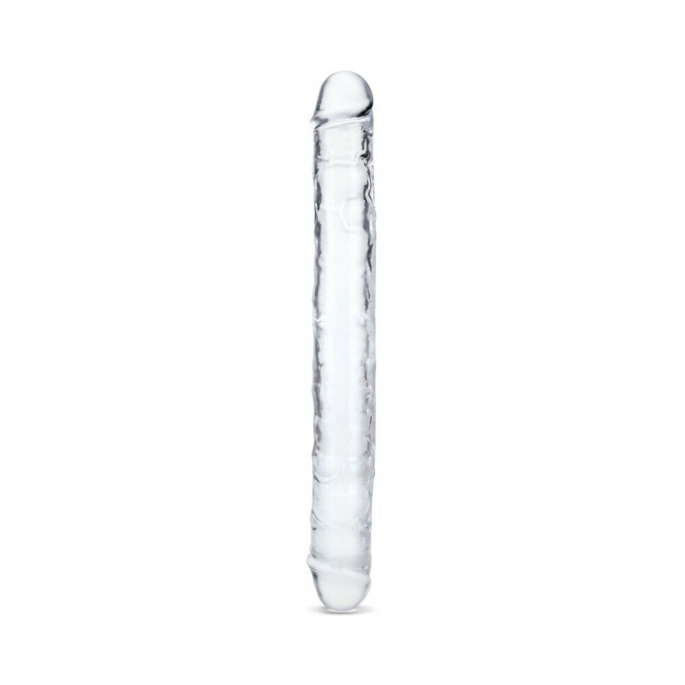 Me You Us Ultra Cock 15 inches Jelly Double Ended Dildo Clear