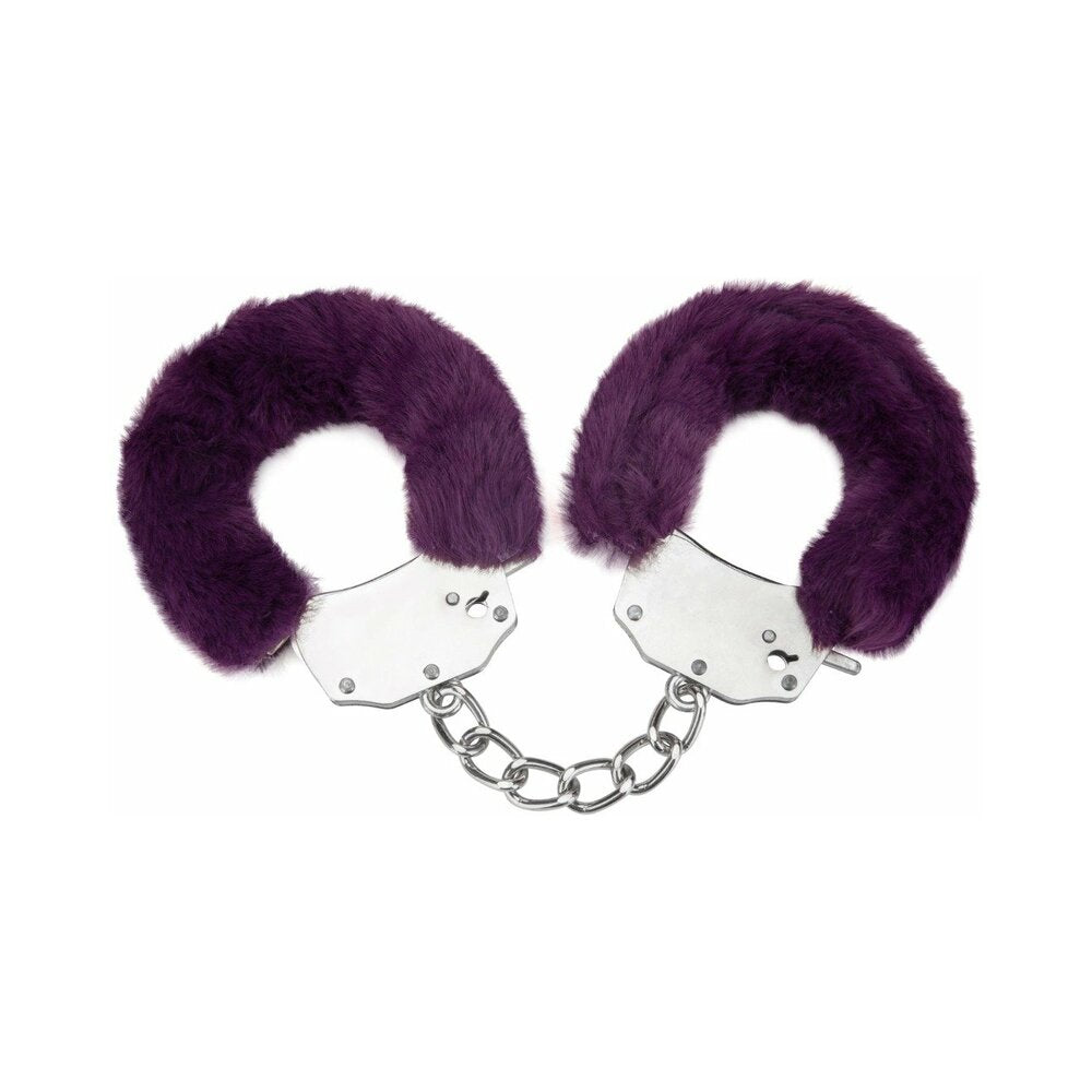 Me You Us Furry Handcuffs Purple