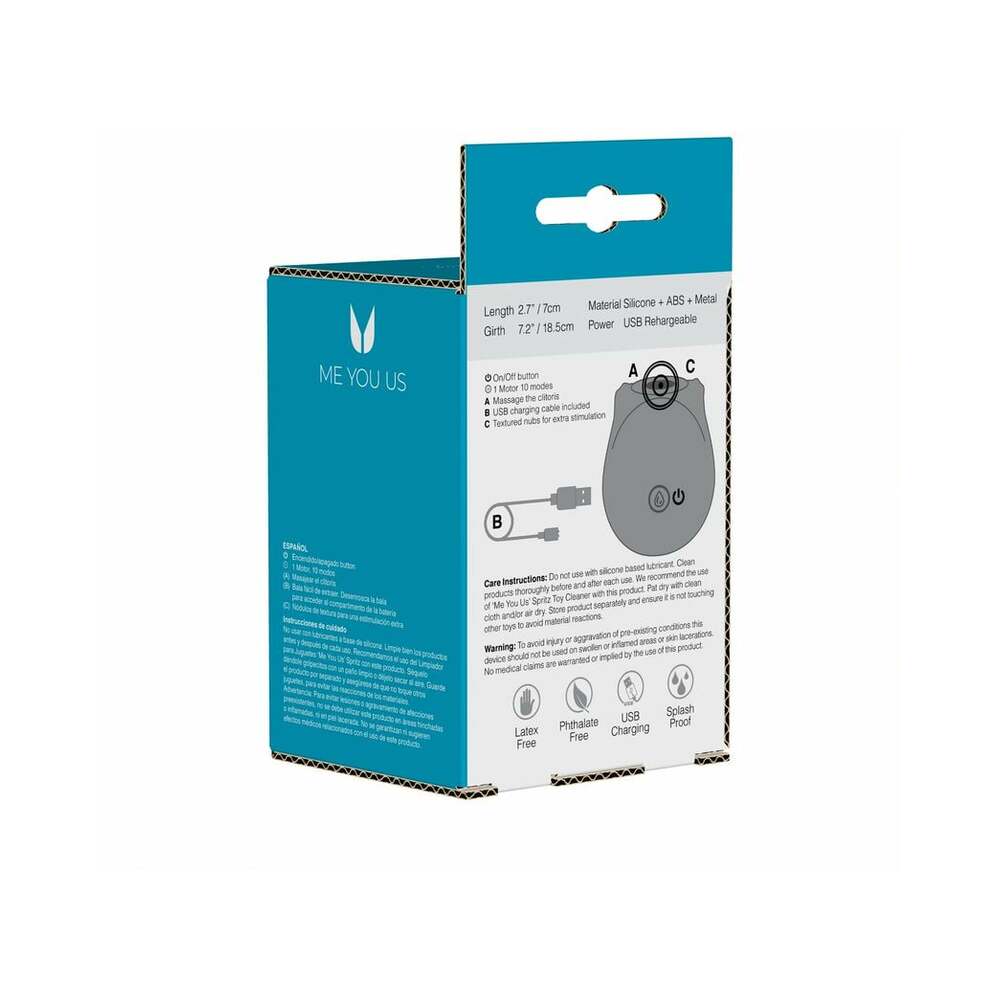 Me You Us Rosebud Silicone Sucking Vibrator