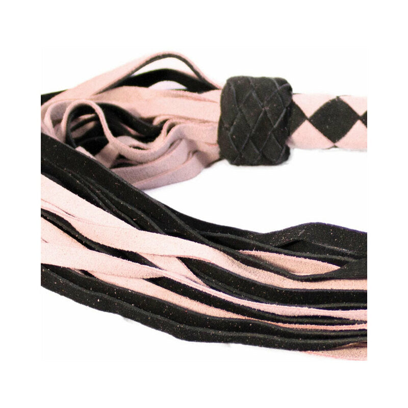 Flog Her Suede Flogger Pink/Black
