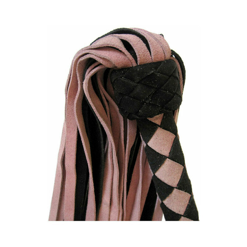 Flog Her Suede Flogger Pink/Black