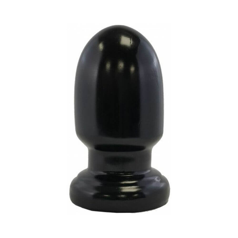 Prowler RED Thud 5 inch Anal Plug Black, sleek design for firm stimulation and comfortable use.