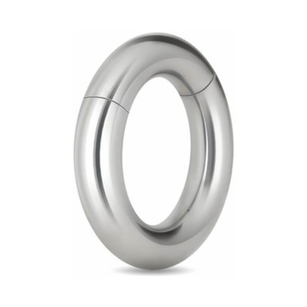 Prowler RED Magnetic 33 mm Cock Ring in polished metal with innovative design and magnetic elements for enhanced sensation.