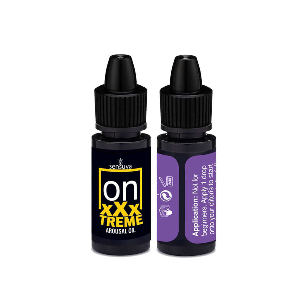On xXxTreme Arousal Oil 5ml Medium Box, a powerful arousal enhancement and potent botanical formula.