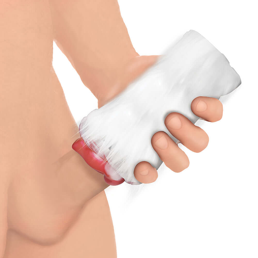 Creature Cocks Snow She-Wolf Silicone Stroker