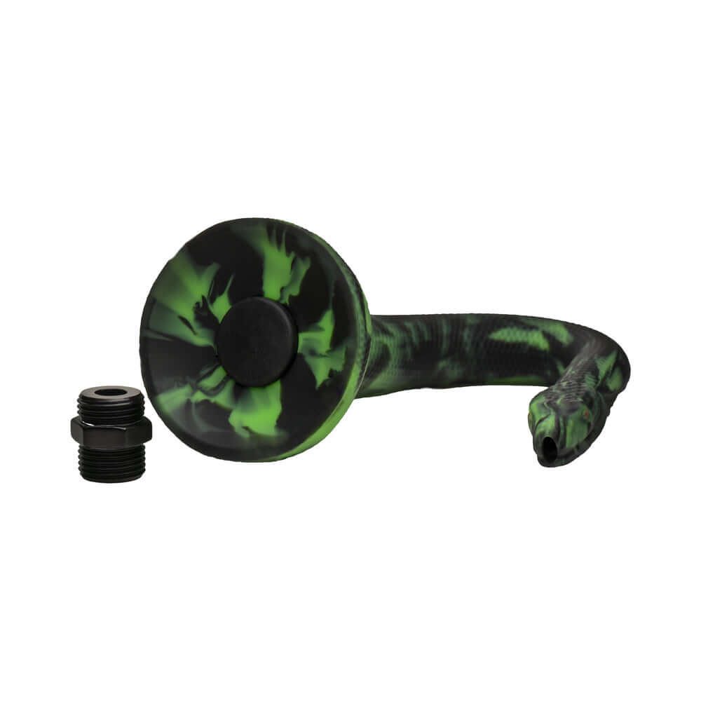 Creature Cocks Spitting Serpent Silicone Enema Snake