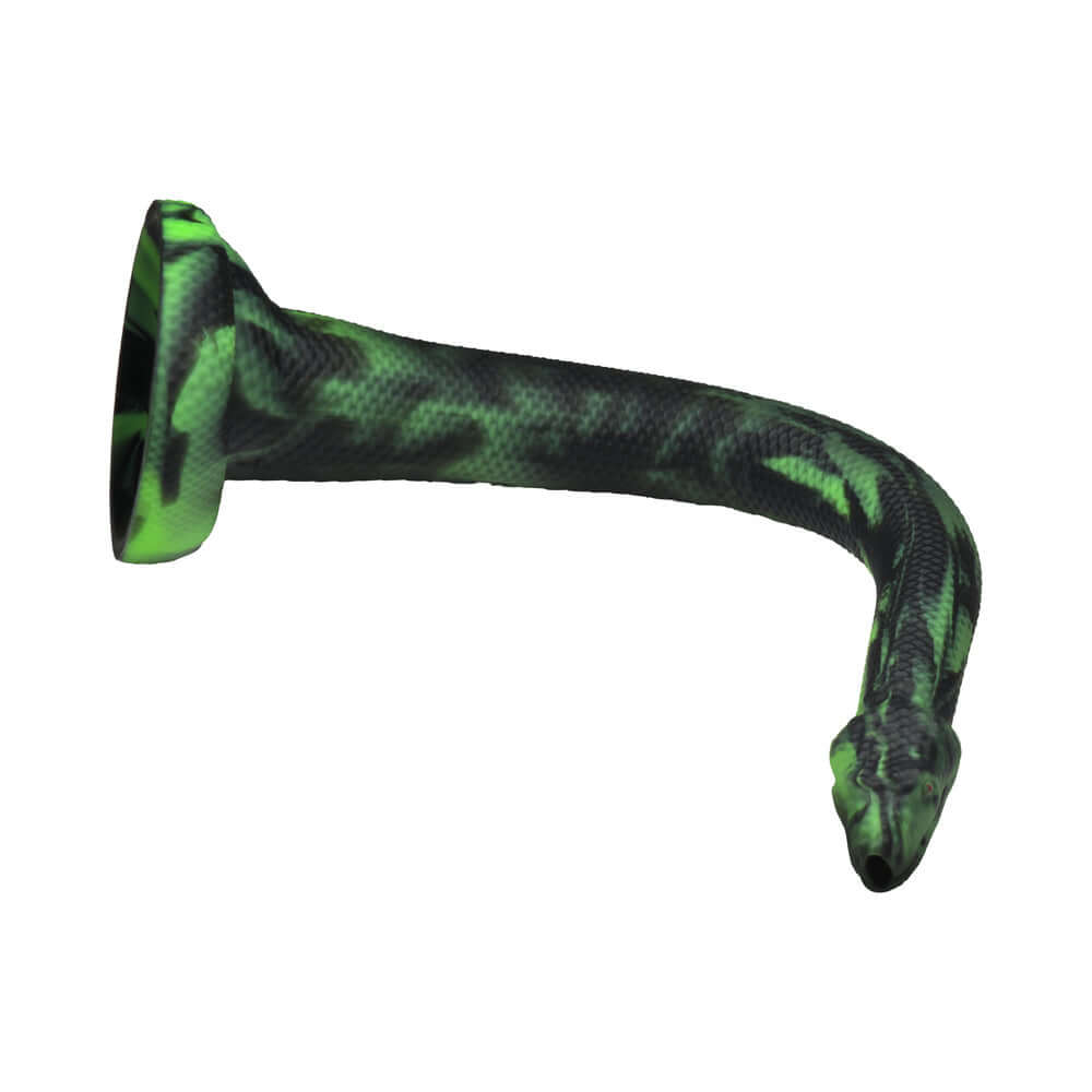 Creature Cocks Spitting Serpent Silicone Enema Snake