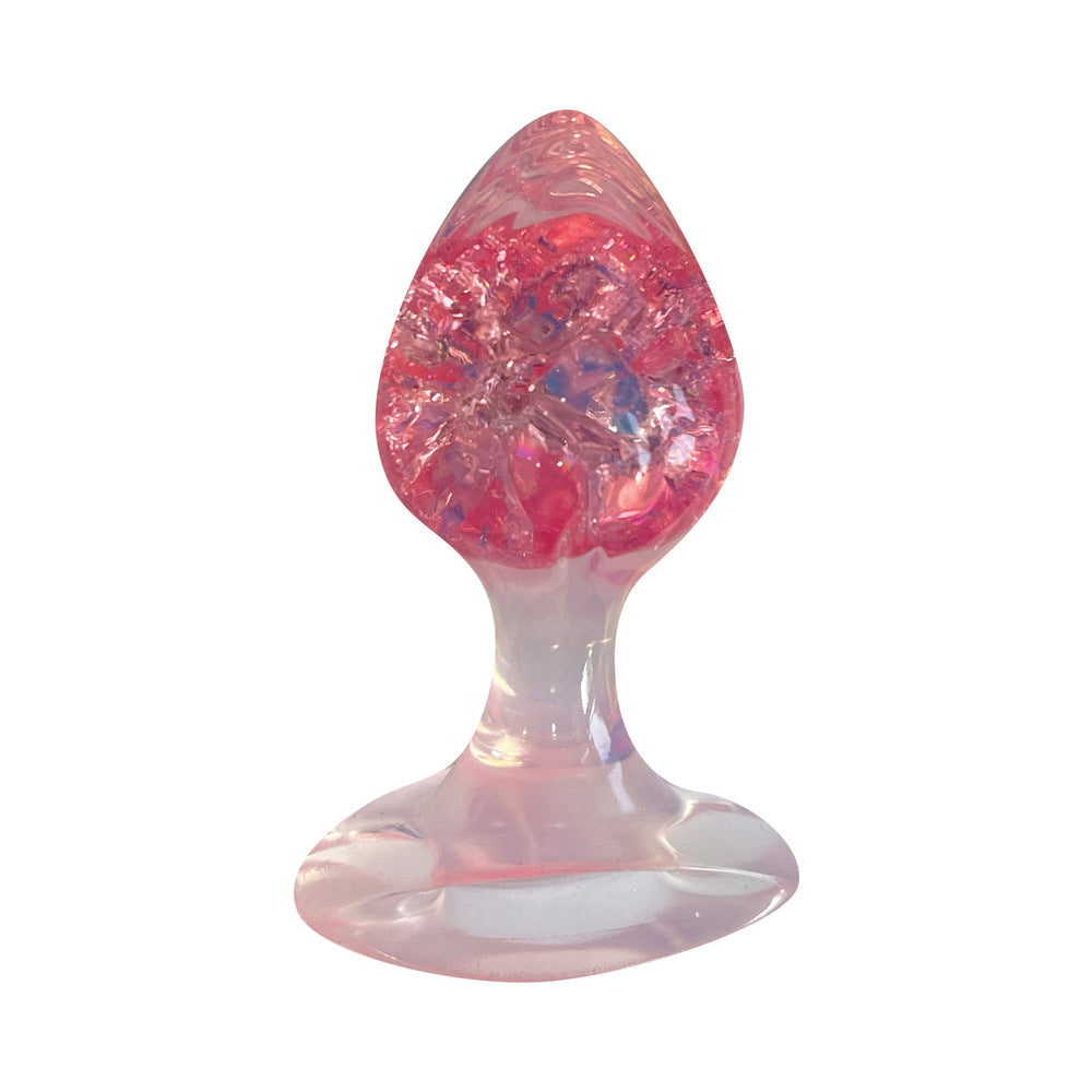 Cotton Candy Joy Gems Ruby Silicone Plug