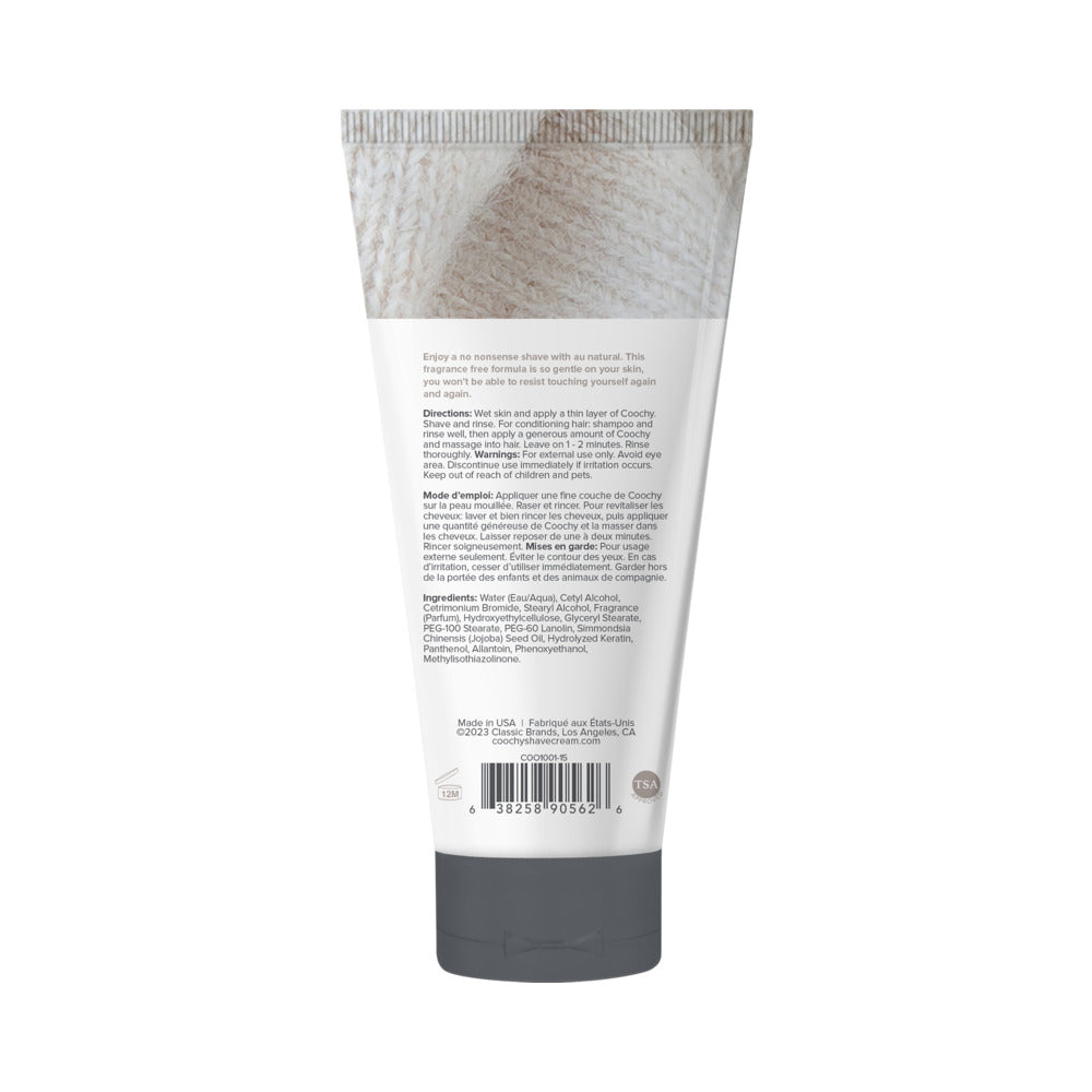 Coochy Shave Cream Au Natural 0.5 oz
