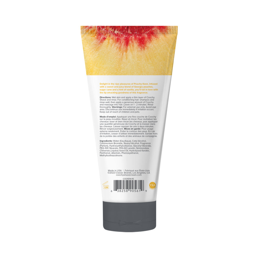 Coochy Shave Cream Peachy Keen 0.5 oz