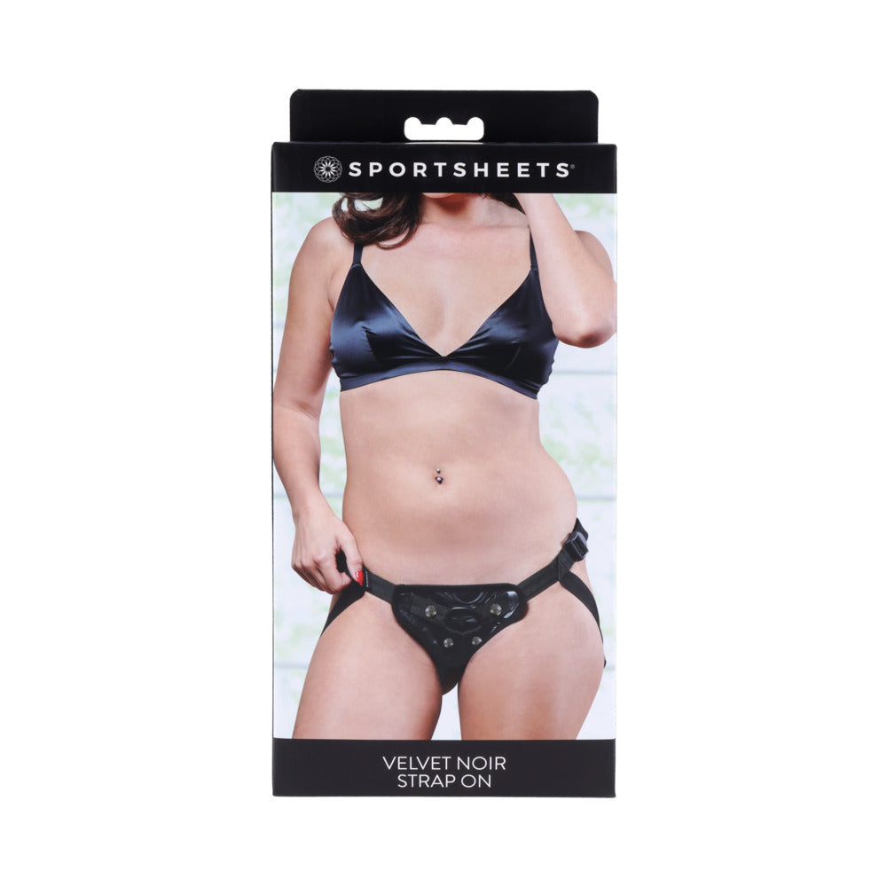 Sportsheets Velvet Noir Strap On