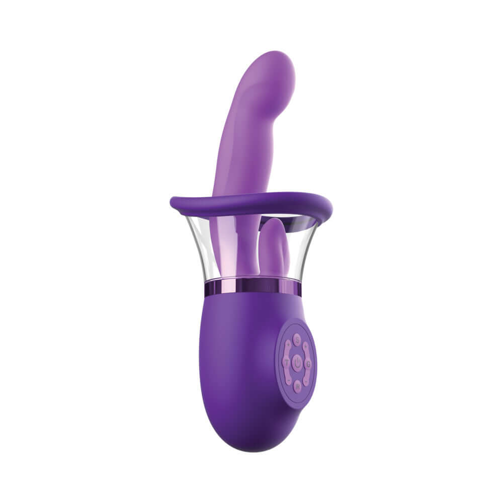 Fantasy for Her Ultimate Pleasure Pro Plus multi-functional pleasure device with G-spot stimulation and suction.