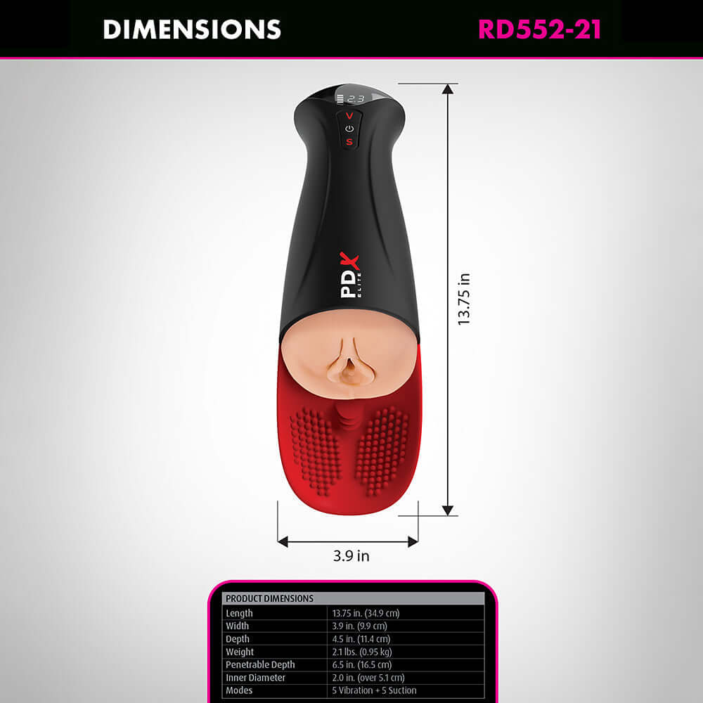 PDX Elite Fuck-O-Matic Pro XL Light