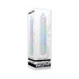 Evolved Easy Does It Vibrator Iridescent in packaging showing elegant, pearly finish and bullet design.