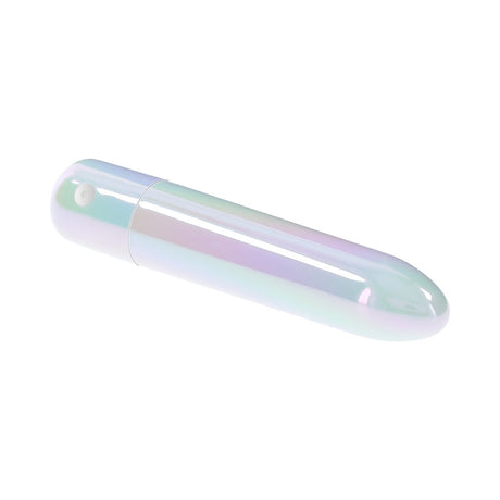 Evolved Easy Does It Vibrator Iridescent bullet vibrator with a pearly finish.