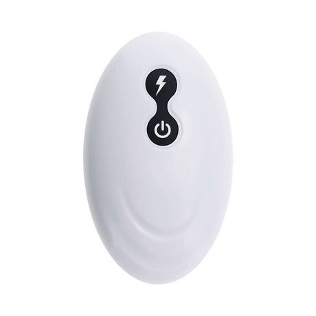 Evolved Fantasy Vibrating Dildo with Remote showing the sleek and modern remote control design.
