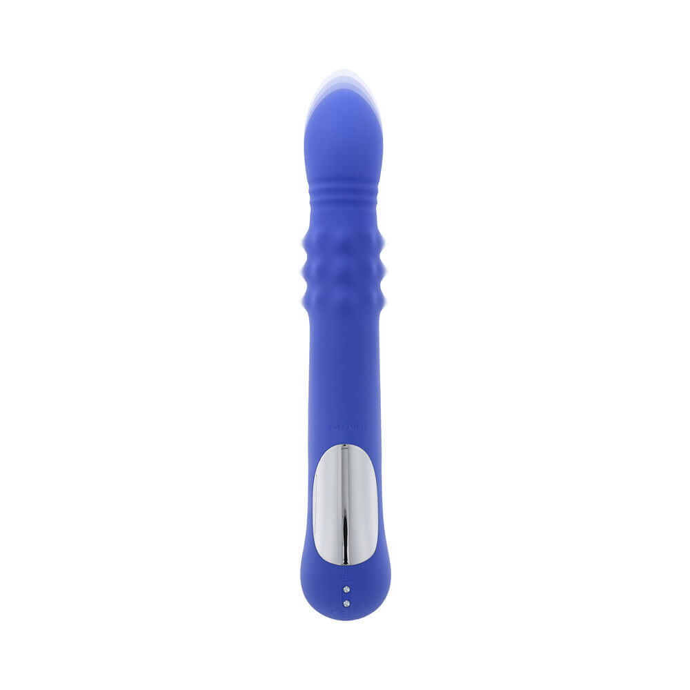 Evolved Pop Goes The O Vibrator Blue featuring a sleek design and powerful stimulation features.