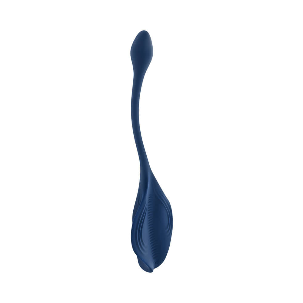 Gender X Daily Grind Blue unique stingray-shaped pleasure toy designed for versatile intimate play.