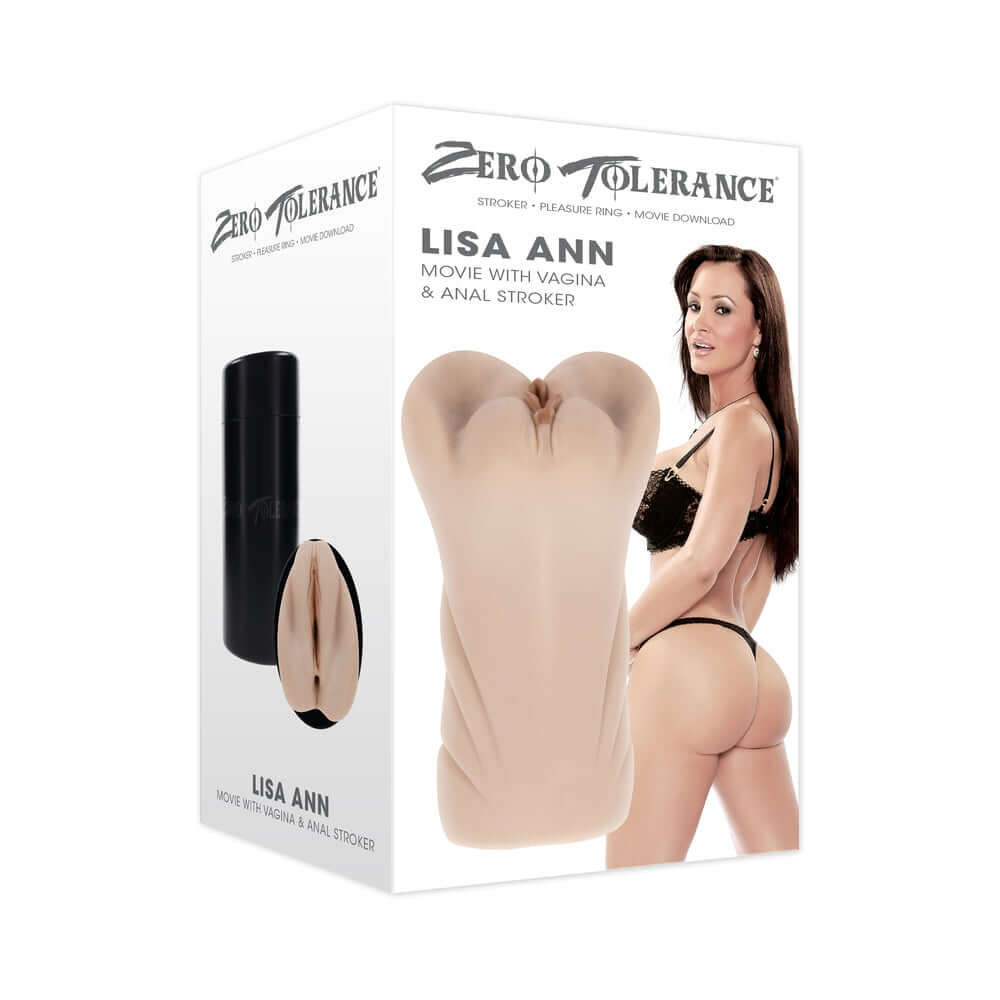Zero Tolerance Lisa Ann Movie with Vagina & Anal Stroker Light