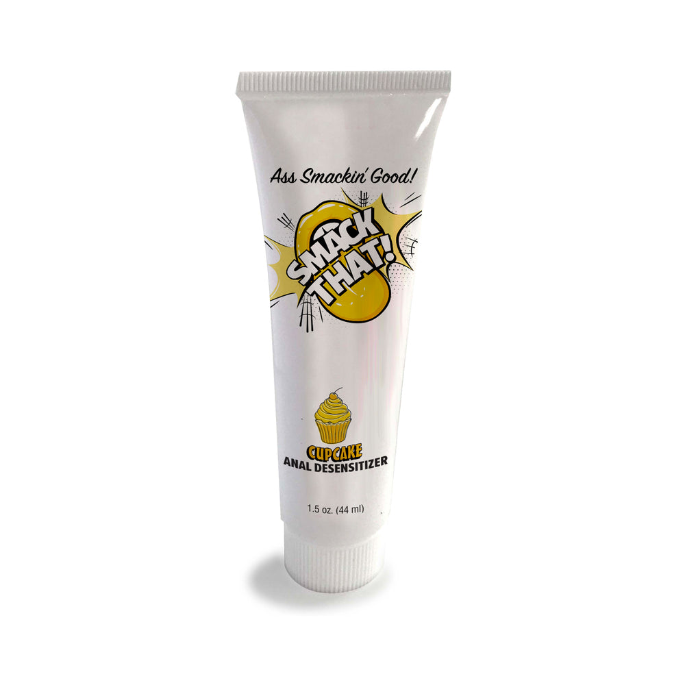 Smack That Anal Desensitizer Cupcake 1.5 Oz tube for comfortable backdoor pleasure.