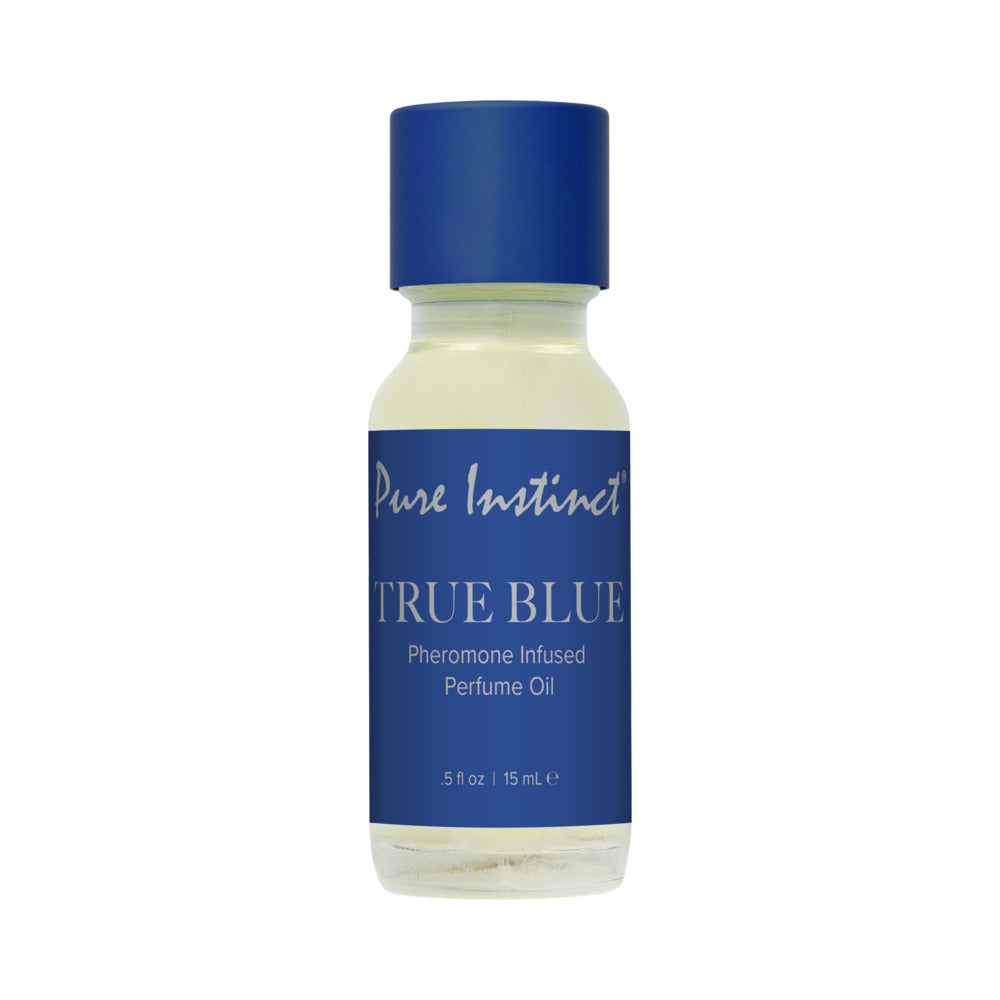 Pure Instinct Pheromone Perfume Oil With Dropper True Blue - 15 Ml 0.5 Fl Oz