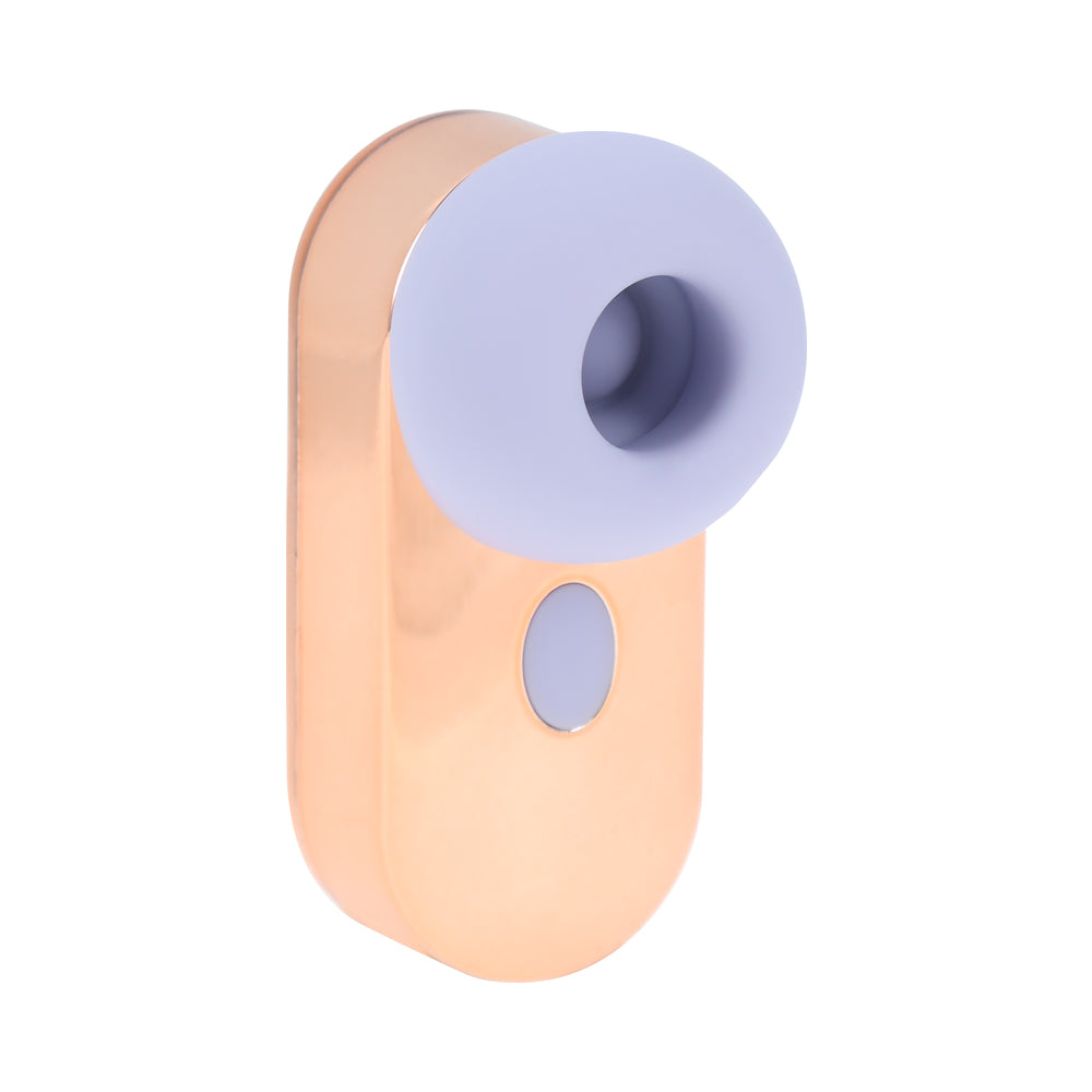 Loveline Budsie Airtaptech Rechargeable Vibrator Lavender in a sleek design, perfect for discreet pleasure anywhere.