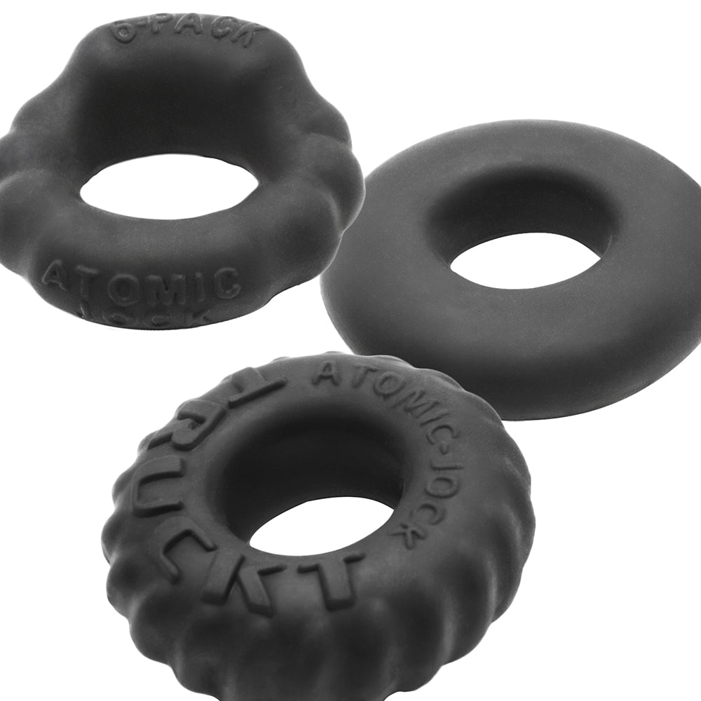 Oxballs Bonemaker 3-Pack Boner Cockring Kit Special Edition Night