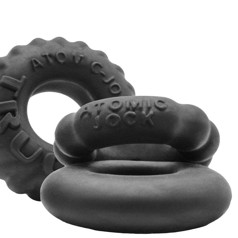 Oxballs Bonemaker 3-Pack Boner Cockring Kit Special Edition Night