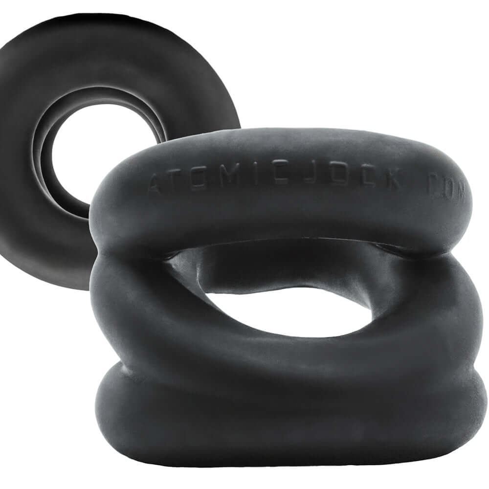 Oxballs Z-Balls Zig-Zag Cockring / Ballstretcher Special Edition Night