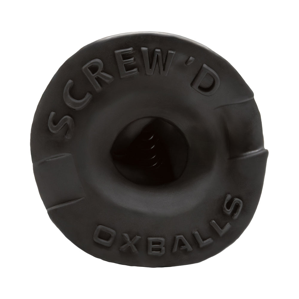 Oxballs Screwdhole Screw'd-In Open Tip Masturbator Special Edition Night