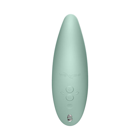 We-Vibe Melt 2 Pleasure Air Clitoral Stimulator Sage in a sleek design, perfect for shared pleasure.