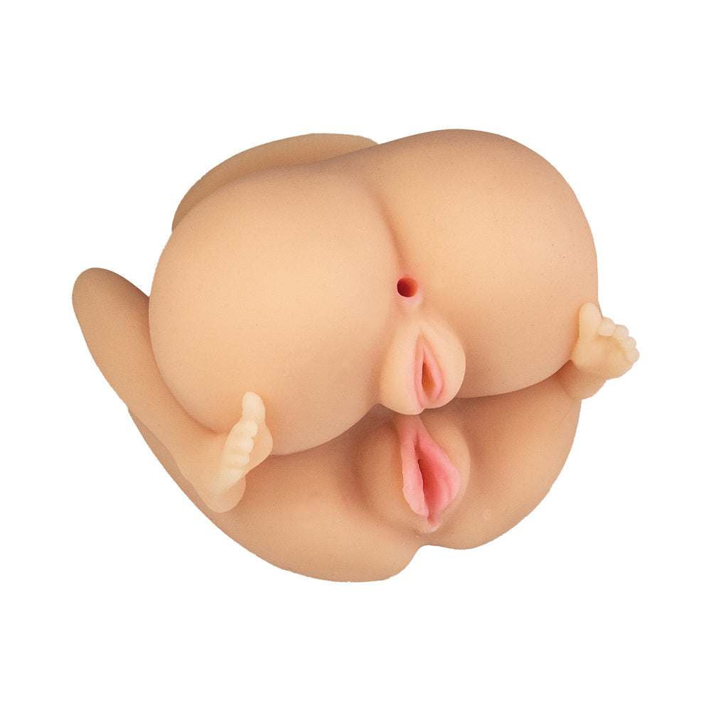 Always Horny Self-Lubricating Masturbator 2 Girls - 3 Holes Beige