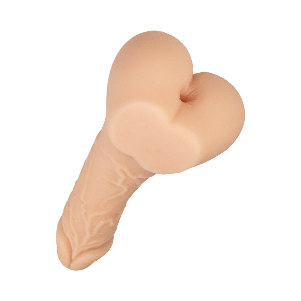 Always Horny Self-Lubricating Masturbator & Penis Sleeve 9 inches Stud Beige